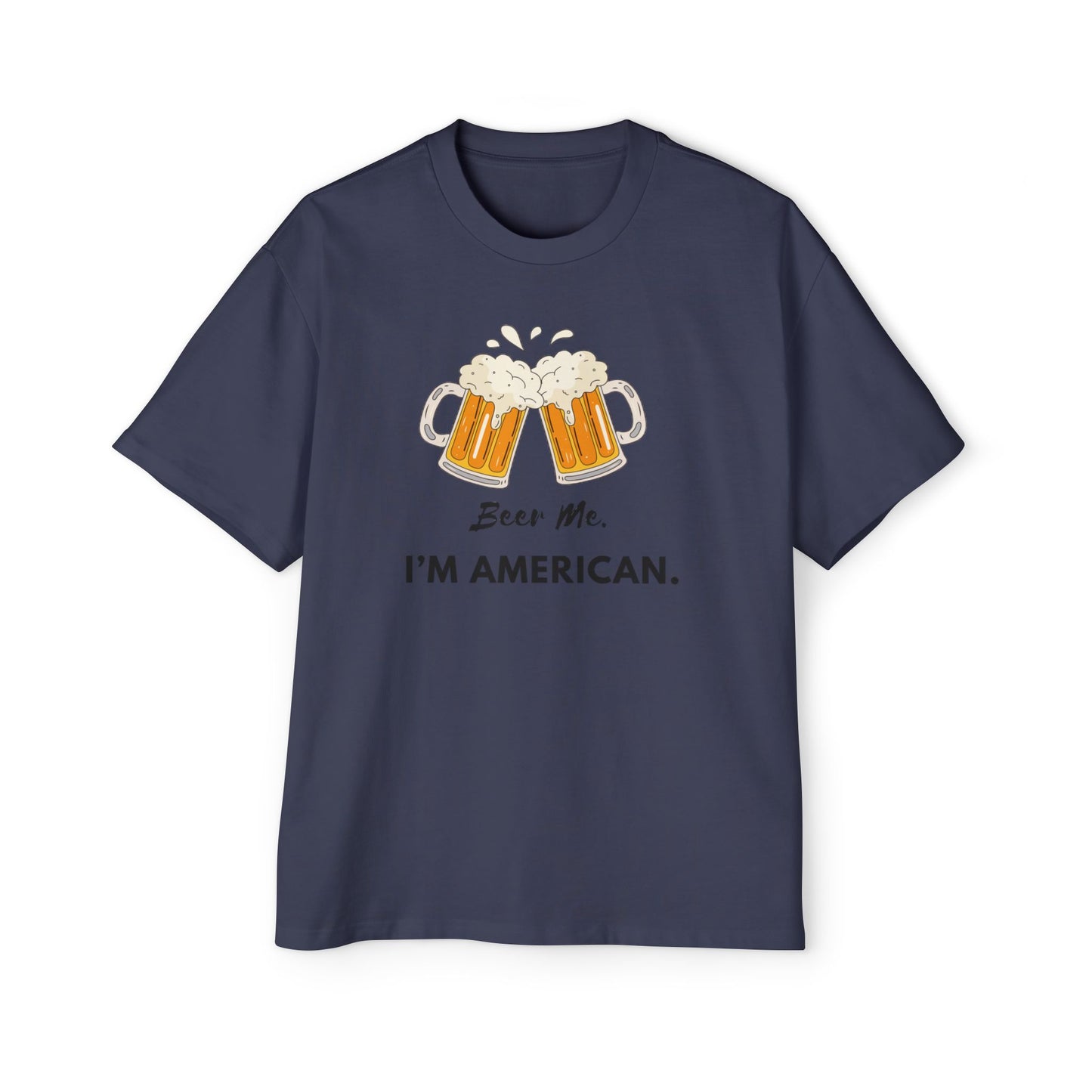 American Beer Lover's Tee | Men's Oversized Shirt