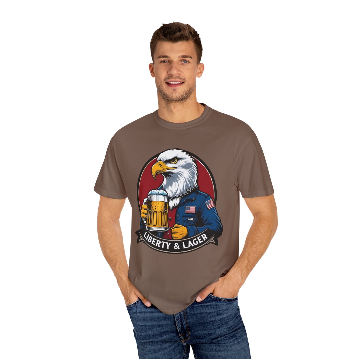 Unisex Eagle Graphic Tee - Liberty & Lager