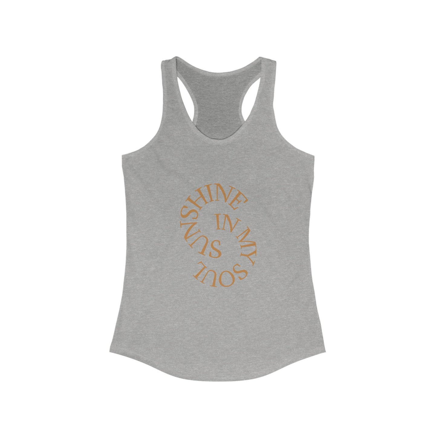 Beach Sunshine Racerback Tank Top for Women
