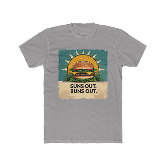 Suns Out Buns Out Round-Neck Tee