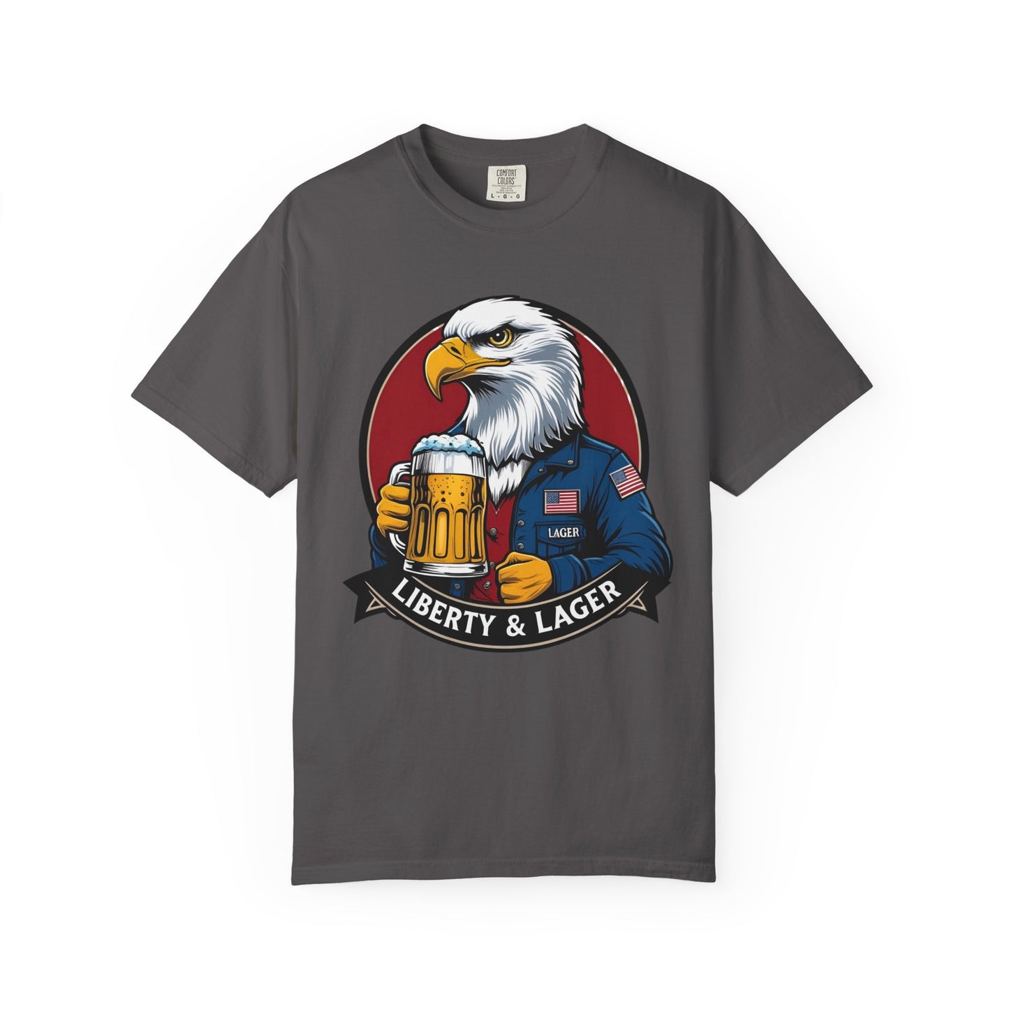 Unisex Eagle Graphic Tee - Liberty & Lager