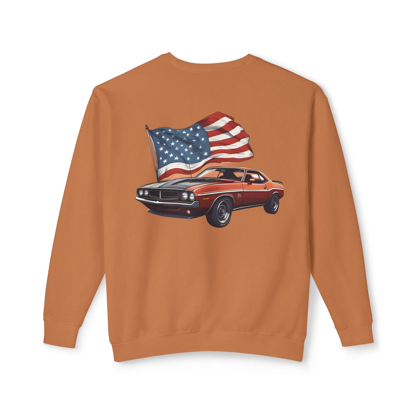 Patriotic Car Sweatshirt | Freedom Apparel