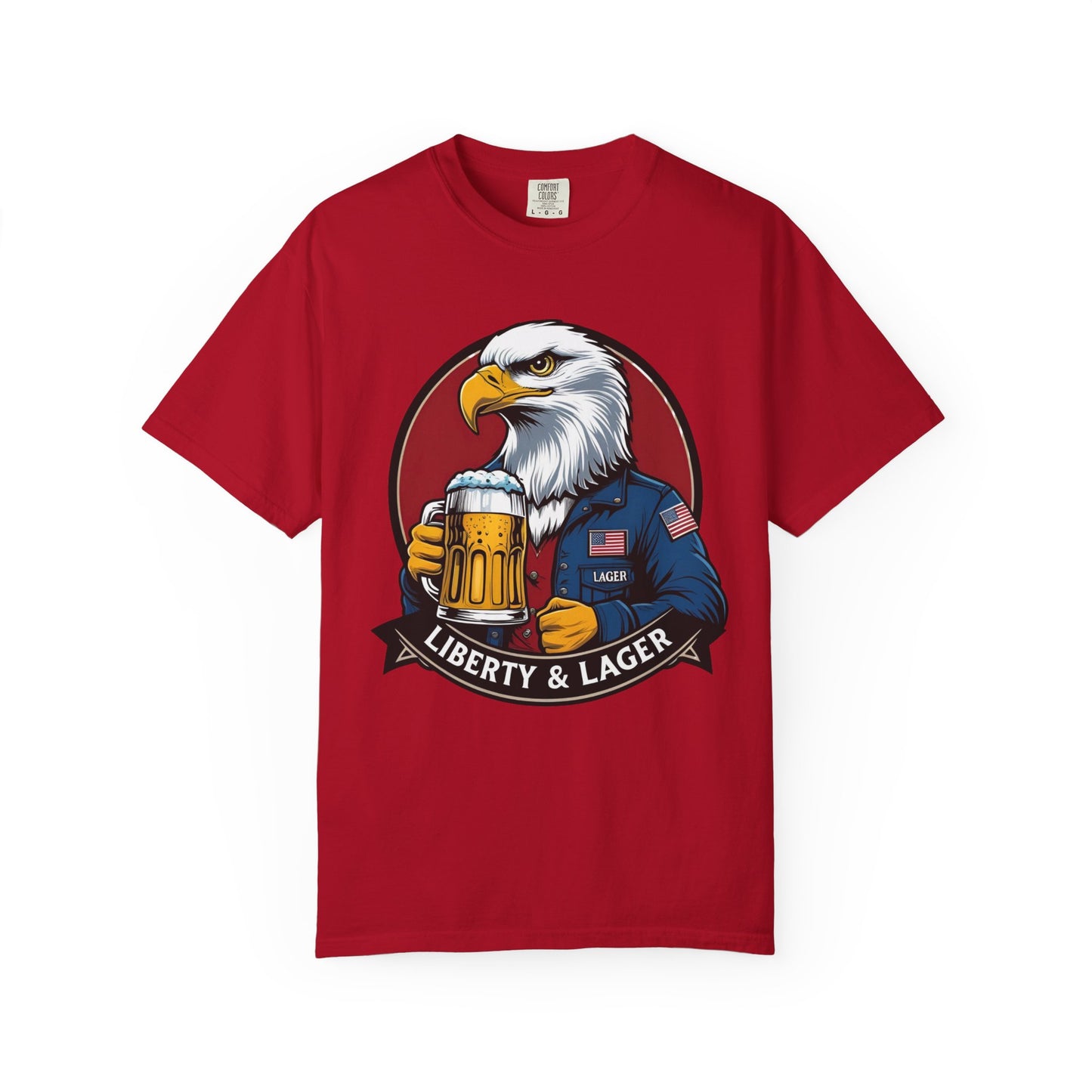 Unisex Eagle Graphic Tee - Liberty & Lager
