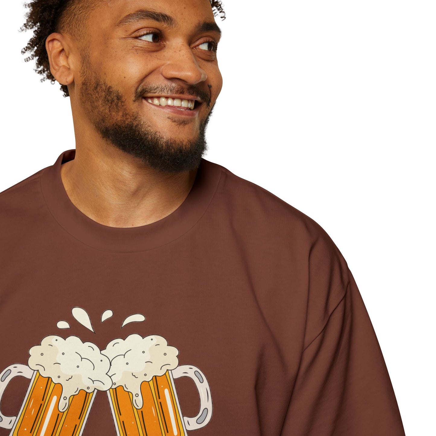 American Beer Lover's Tee | Men's Oversized Shirt