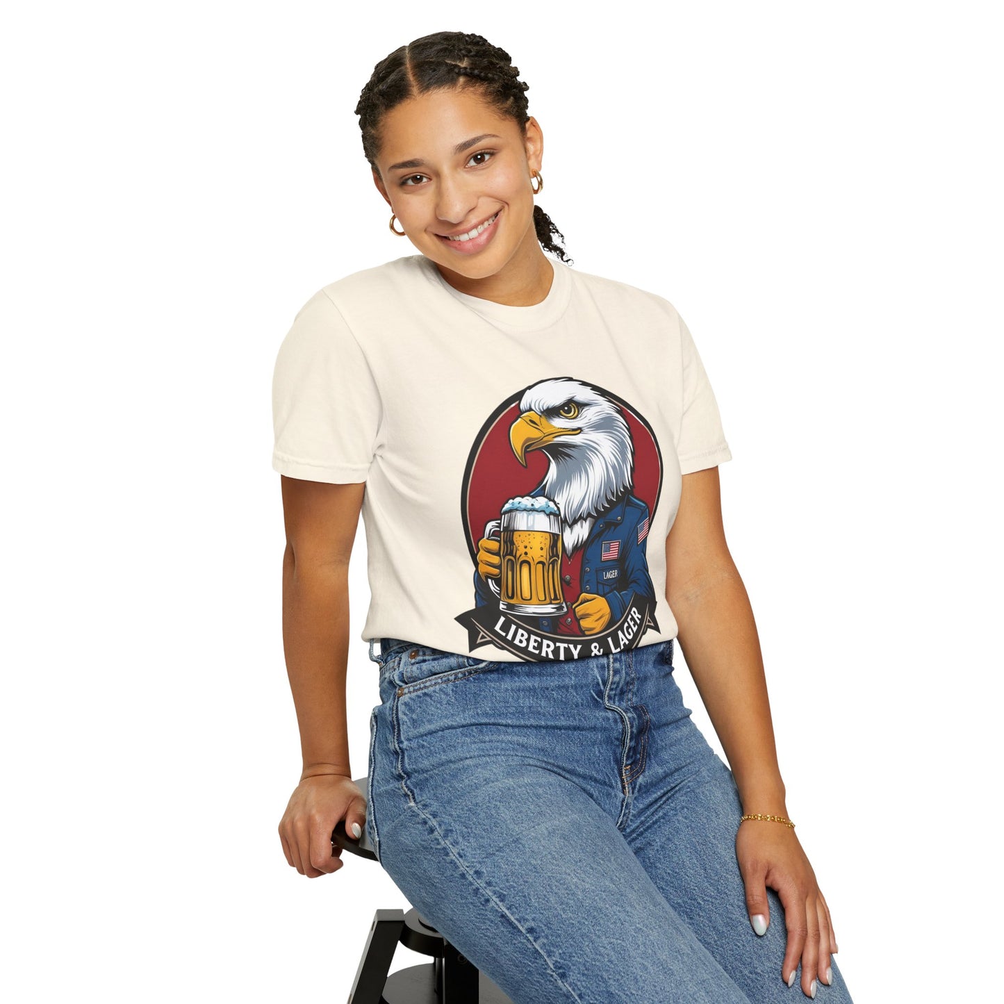 Unisex Eagle Graphic Tee - Liberty & Lager