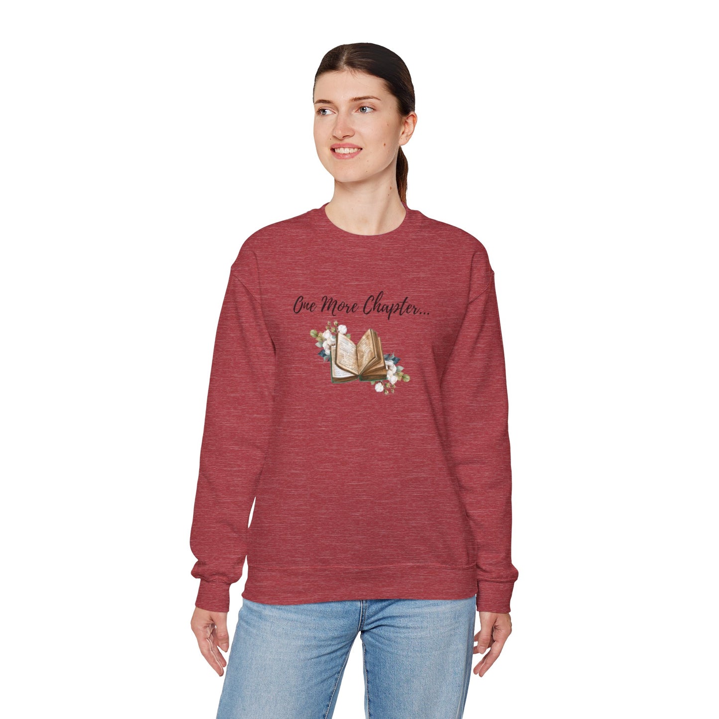 Book Lovers' Unisex Crewneck Sweatshirt - Cozy Literary Gift for Book Lovers