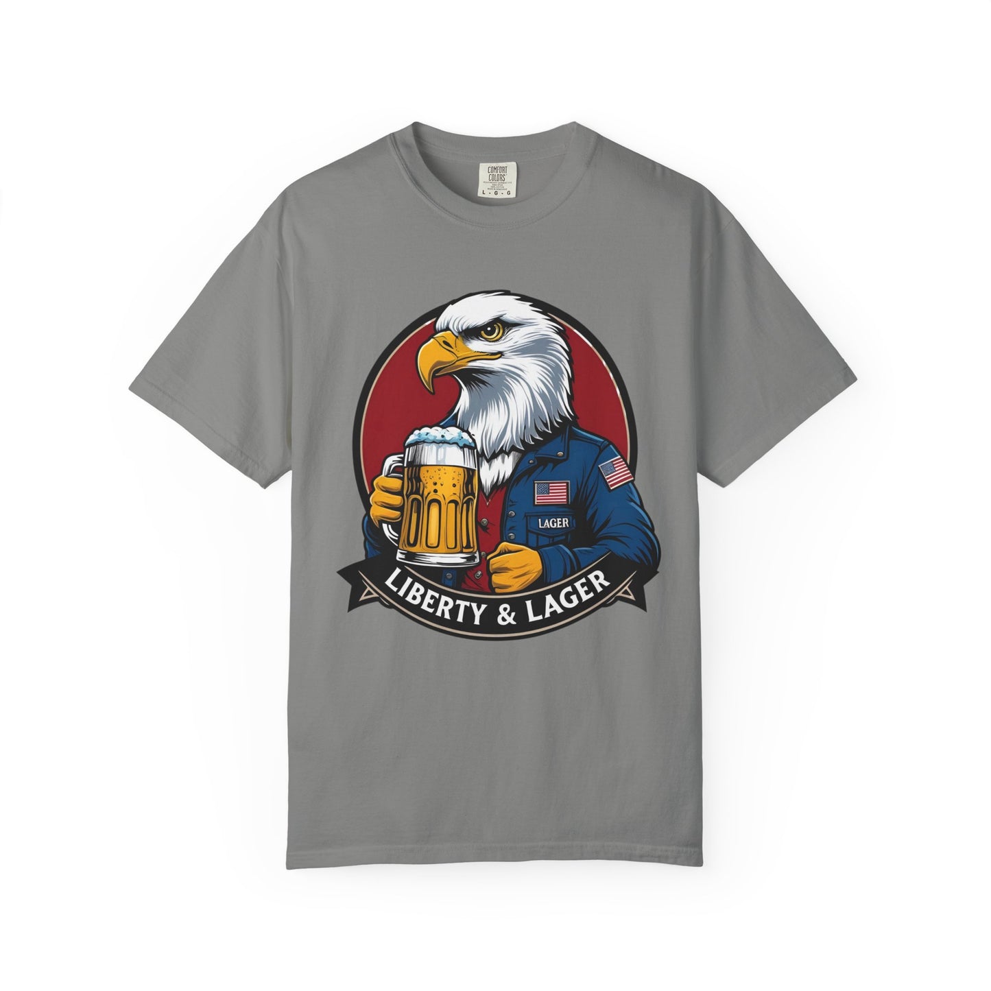 Unisex Eagle Graphic Tee - Liberty & Lager