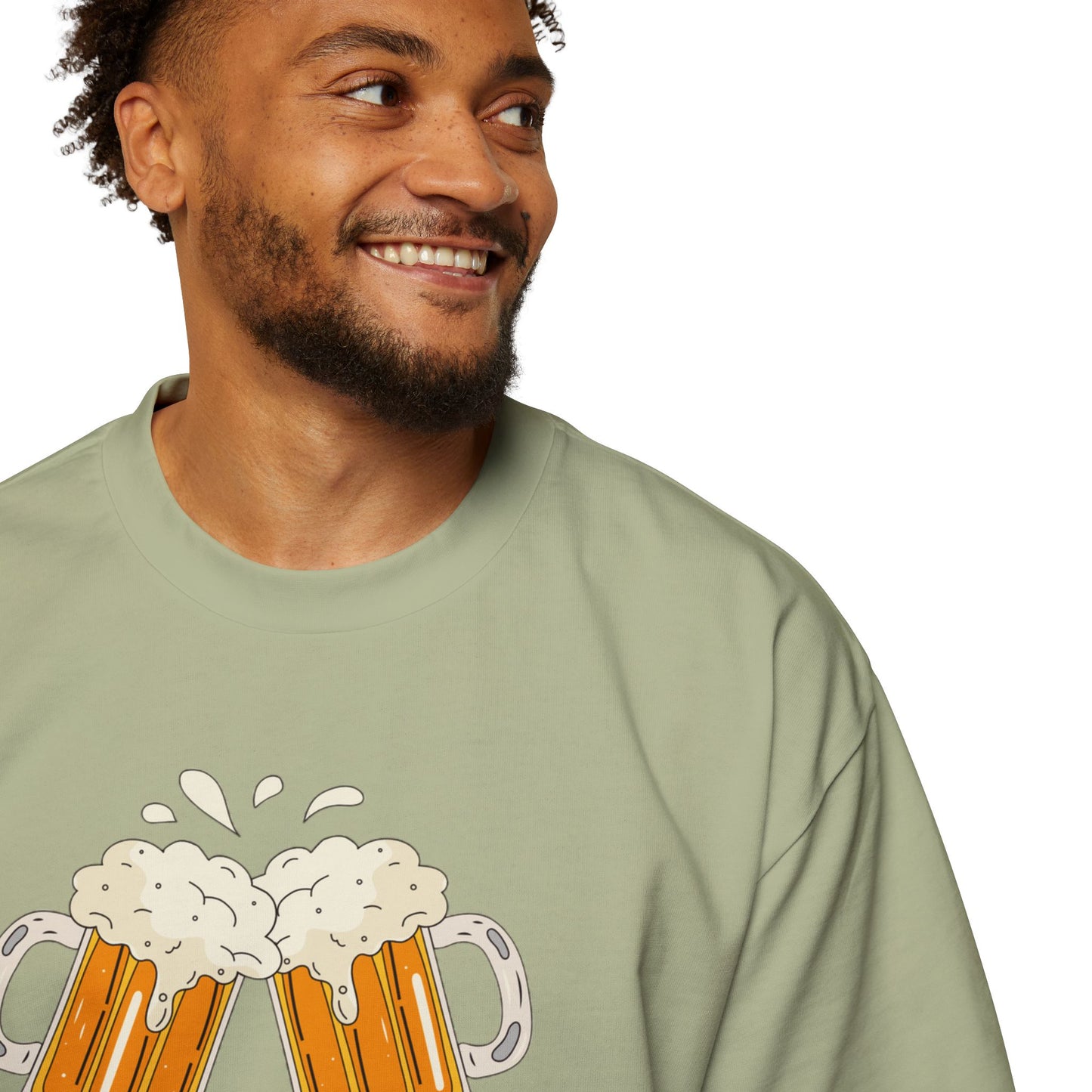 American Beer Lover's Tee | Men's Oversized Shirt