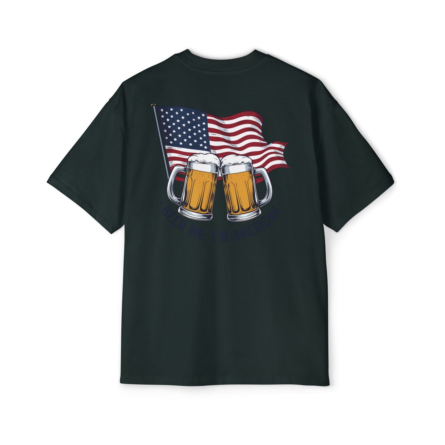 American Beer Lover's Tee | Men's Oversized Shirt
