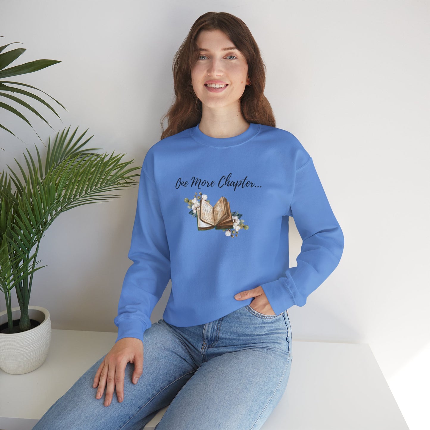 Book Lovers' Unisex Crewneck Sweatshirt - Cozy Literary Gift for Book Lovers