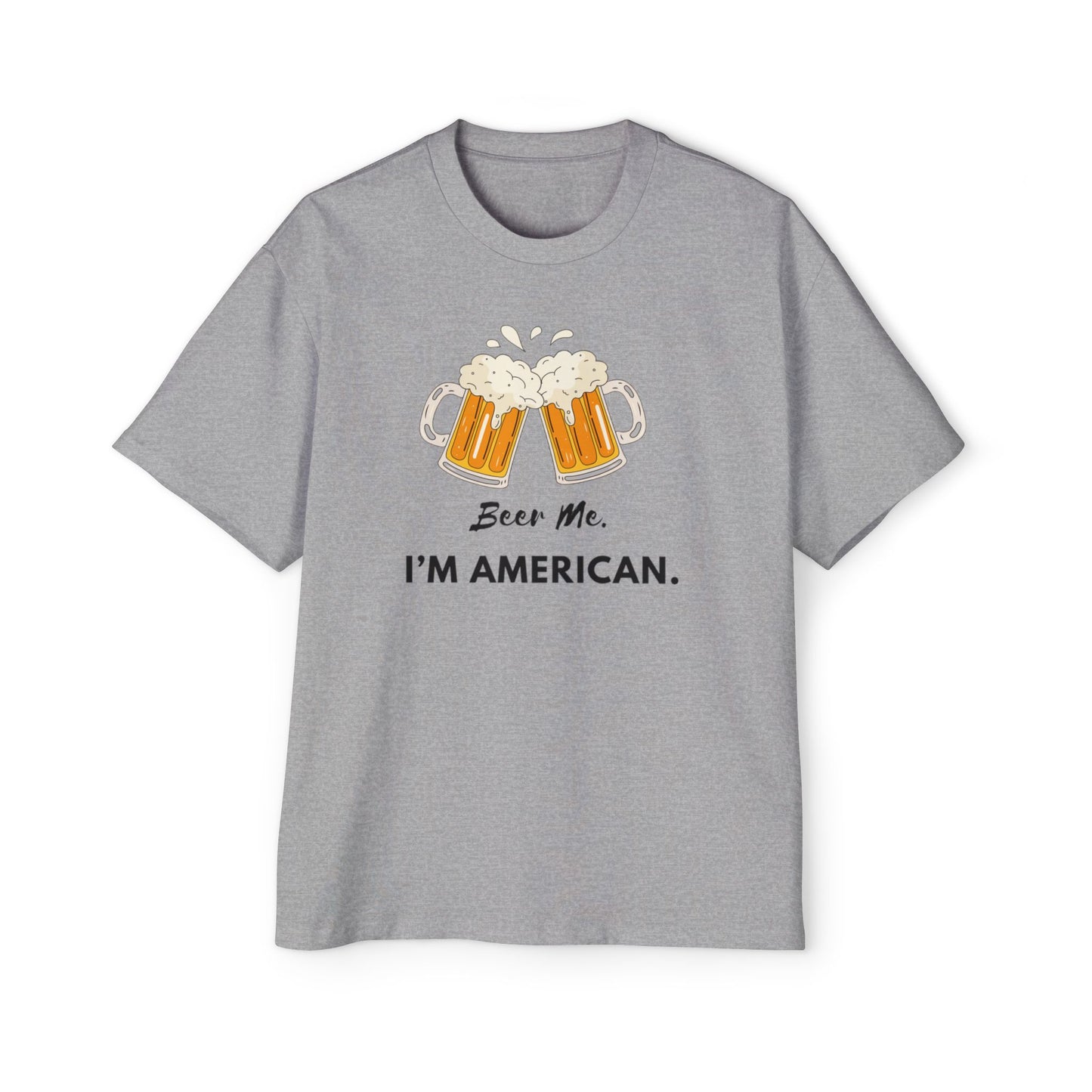 American Beer Lover's Tee | Men's Oversized Shirt
