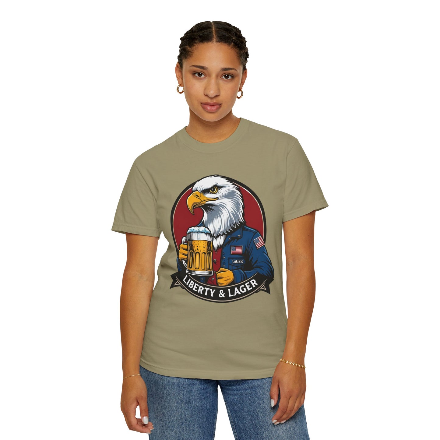 Unisex Eagle Graphic Tee - Liberty & Lager