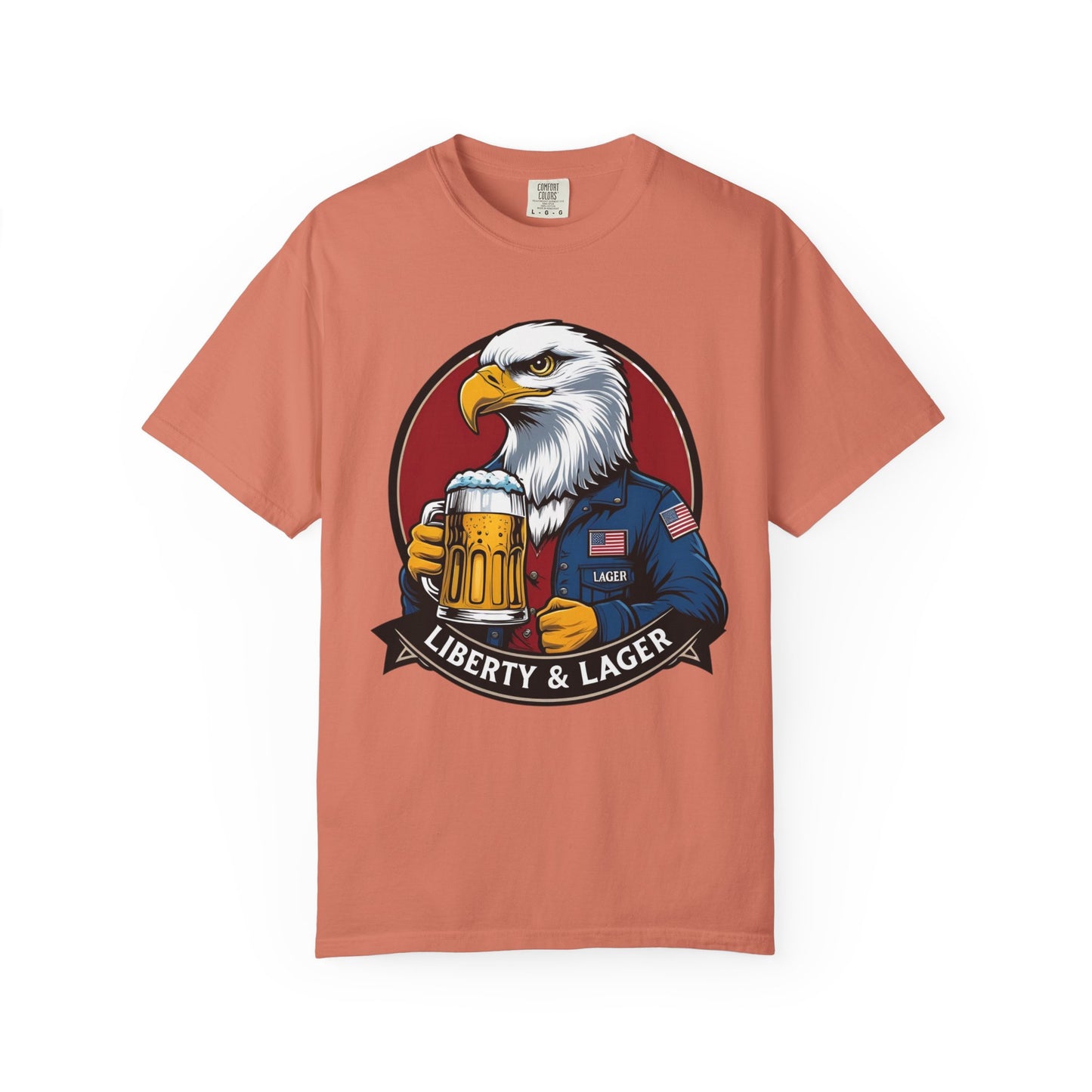 Unisex Eagle Graphic Tee - Liberty & Lager