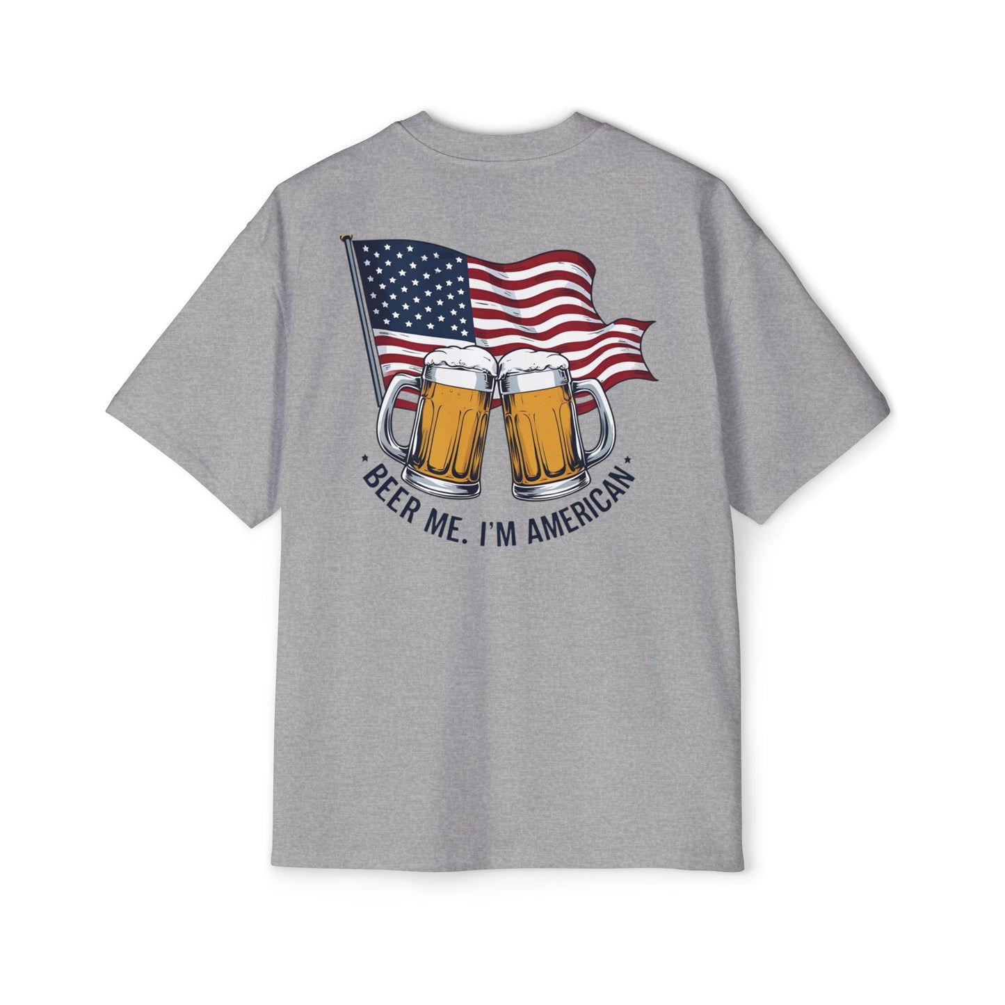 American Beer Lover's Tee | Men's Oversized Shirt