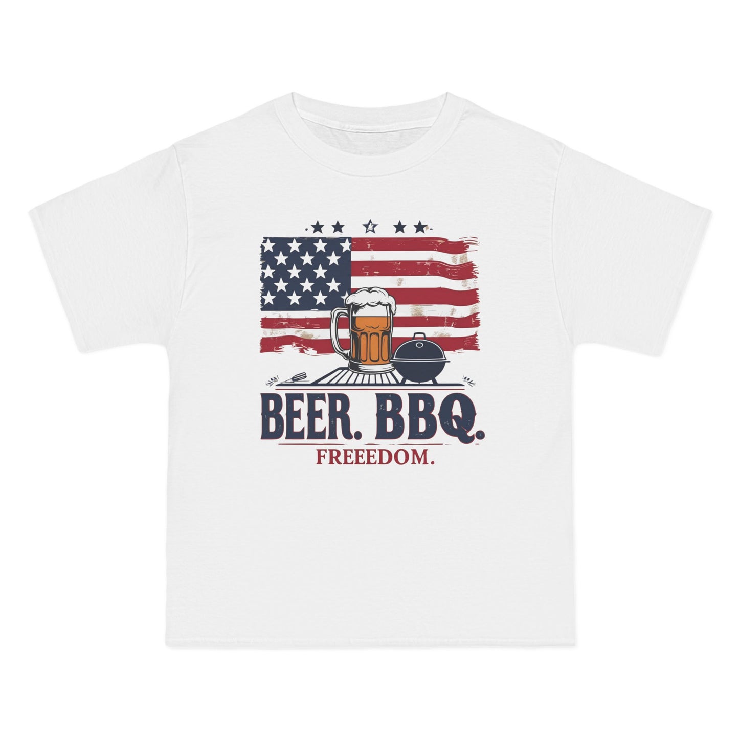 Men's T-Shirt - Round-Neck Beefy-T® Short-Sleeve Tee