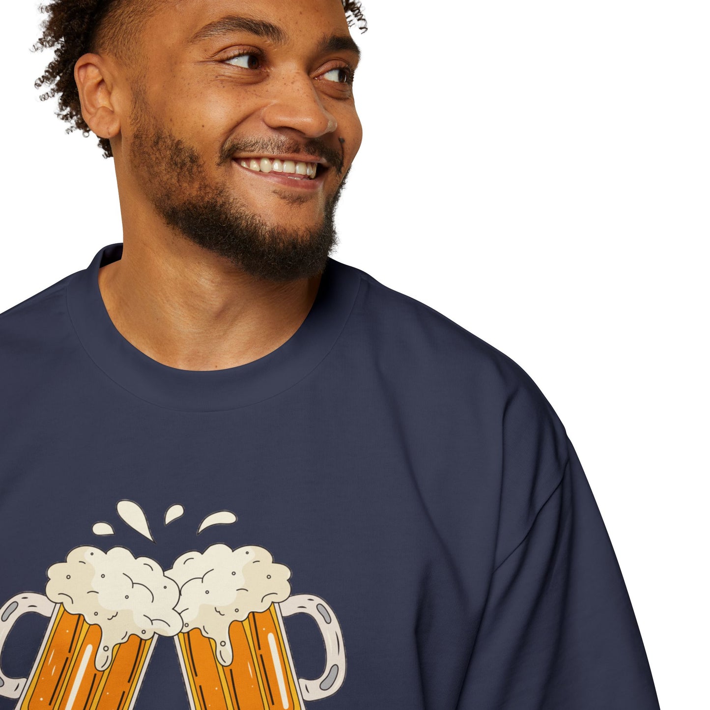 American Beer Lover's Tee | Men's Oversized Shirt