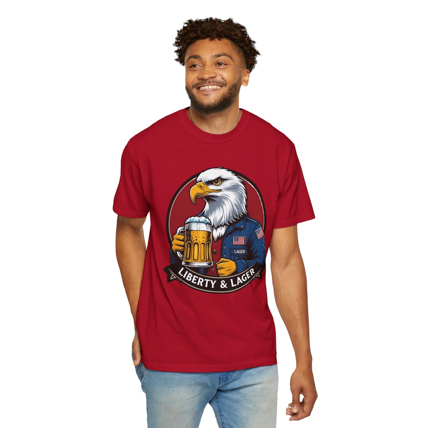 Unisex Eagle Graphic Tee - Liberty & Lager