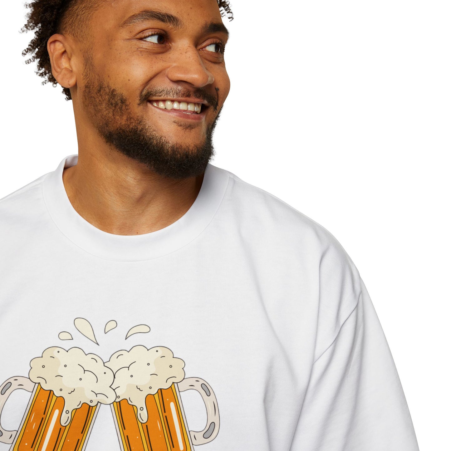 American Beer Lover's Tee | Men's Oversized Shirt