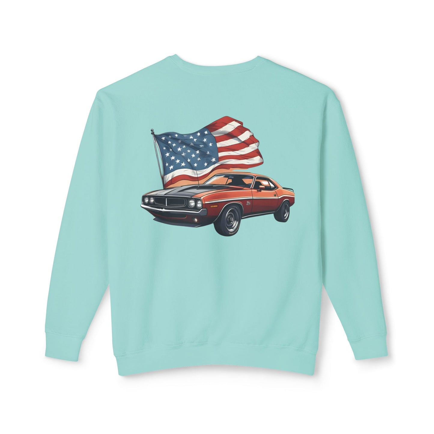 Patriotic Car Sweatshirt | Freedom Apparel