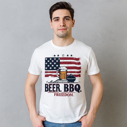 Men's T-Shirt - Round-Neck Beefy-T® Short-Sleeve Tee