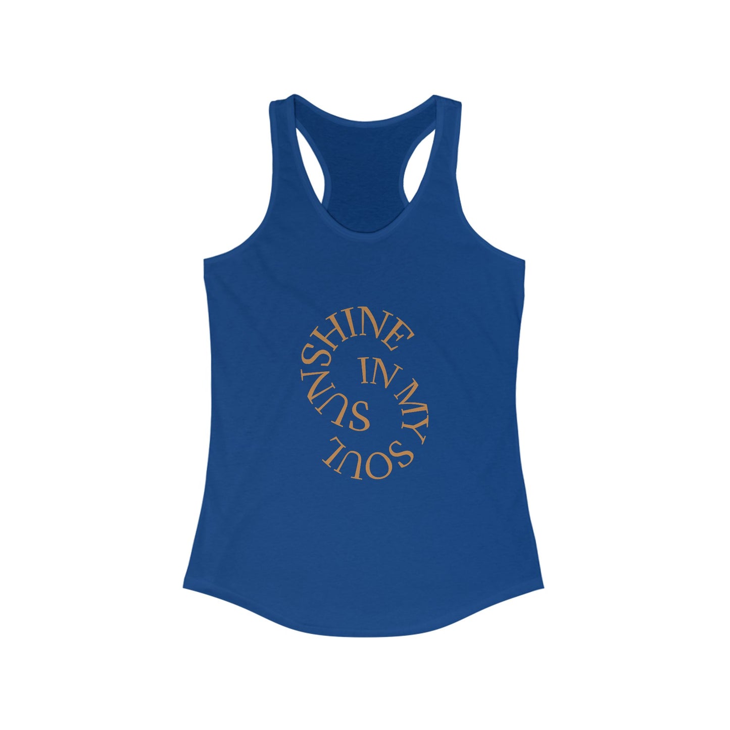 Beach Sunshine Racerback Tank Top for Women