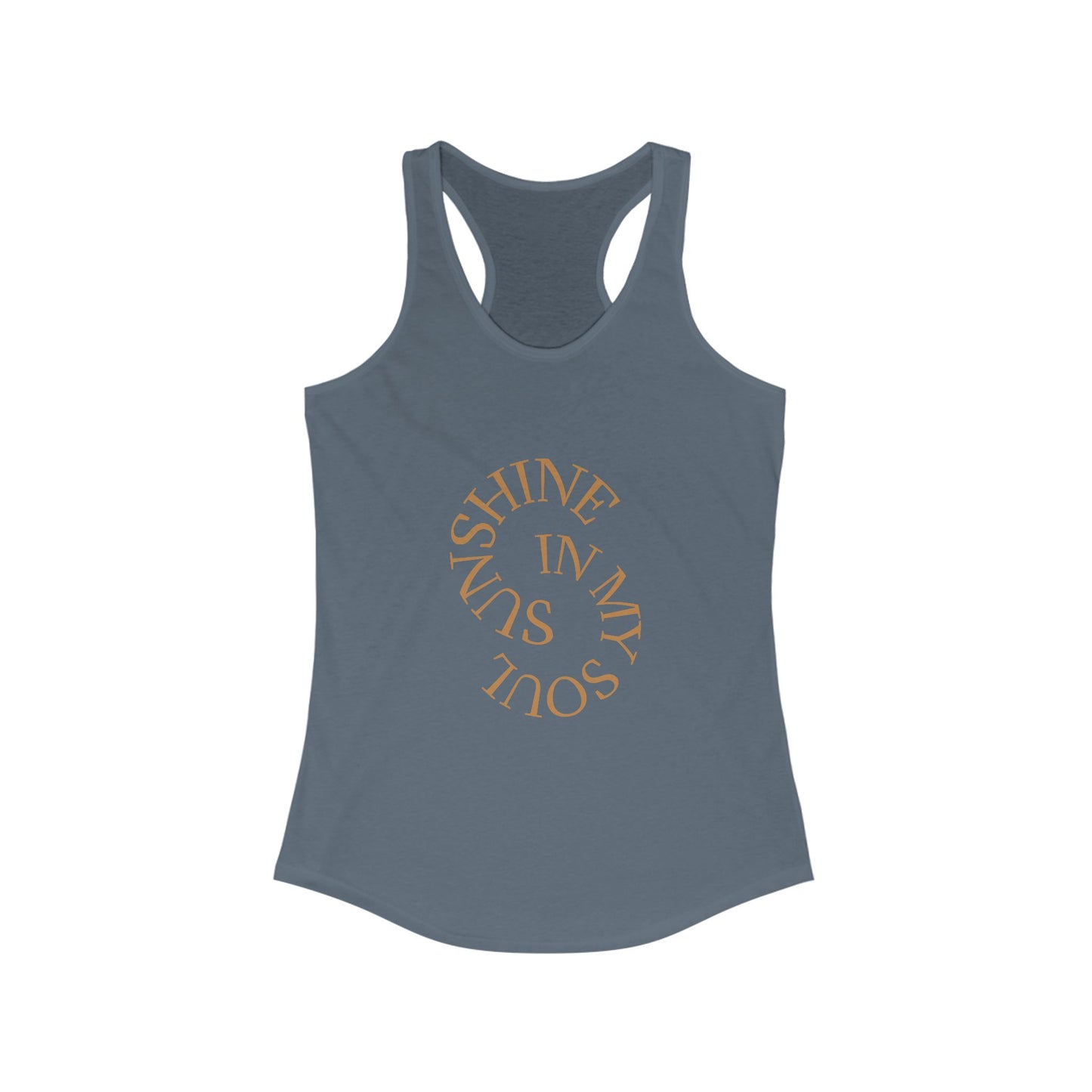 Beach Sunshine Racerback Tank Top for Women