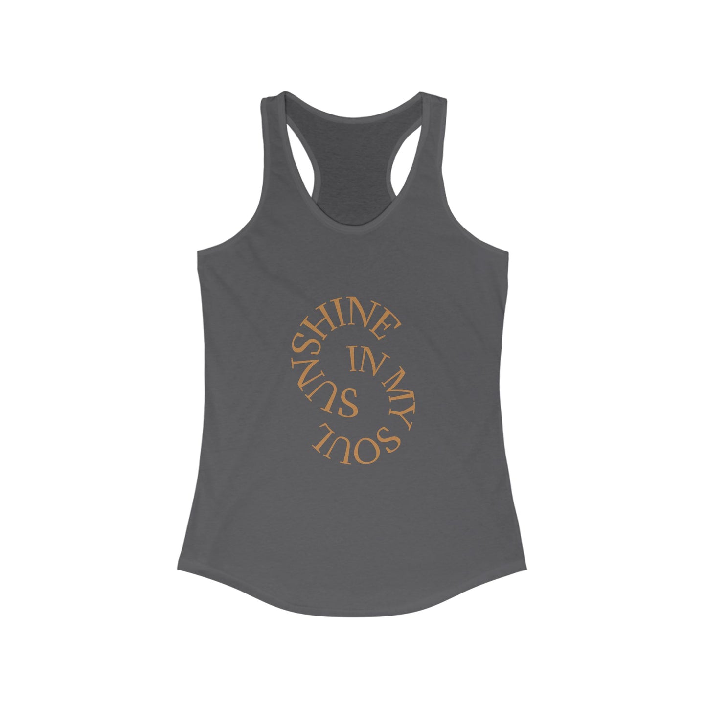 Beach Sunshine Racerback Tank Top for Women