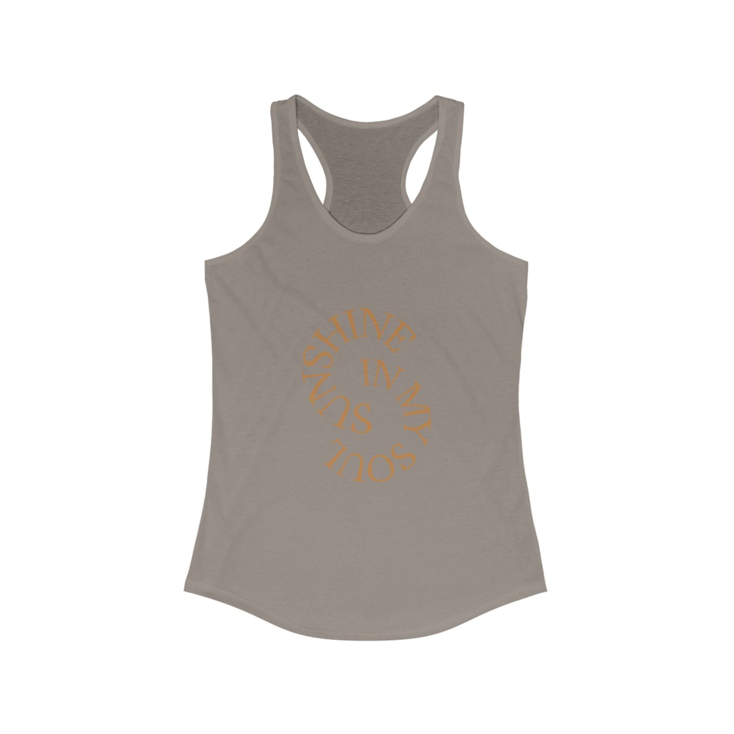 Beach Sunshine Racerback Tank Top for Women