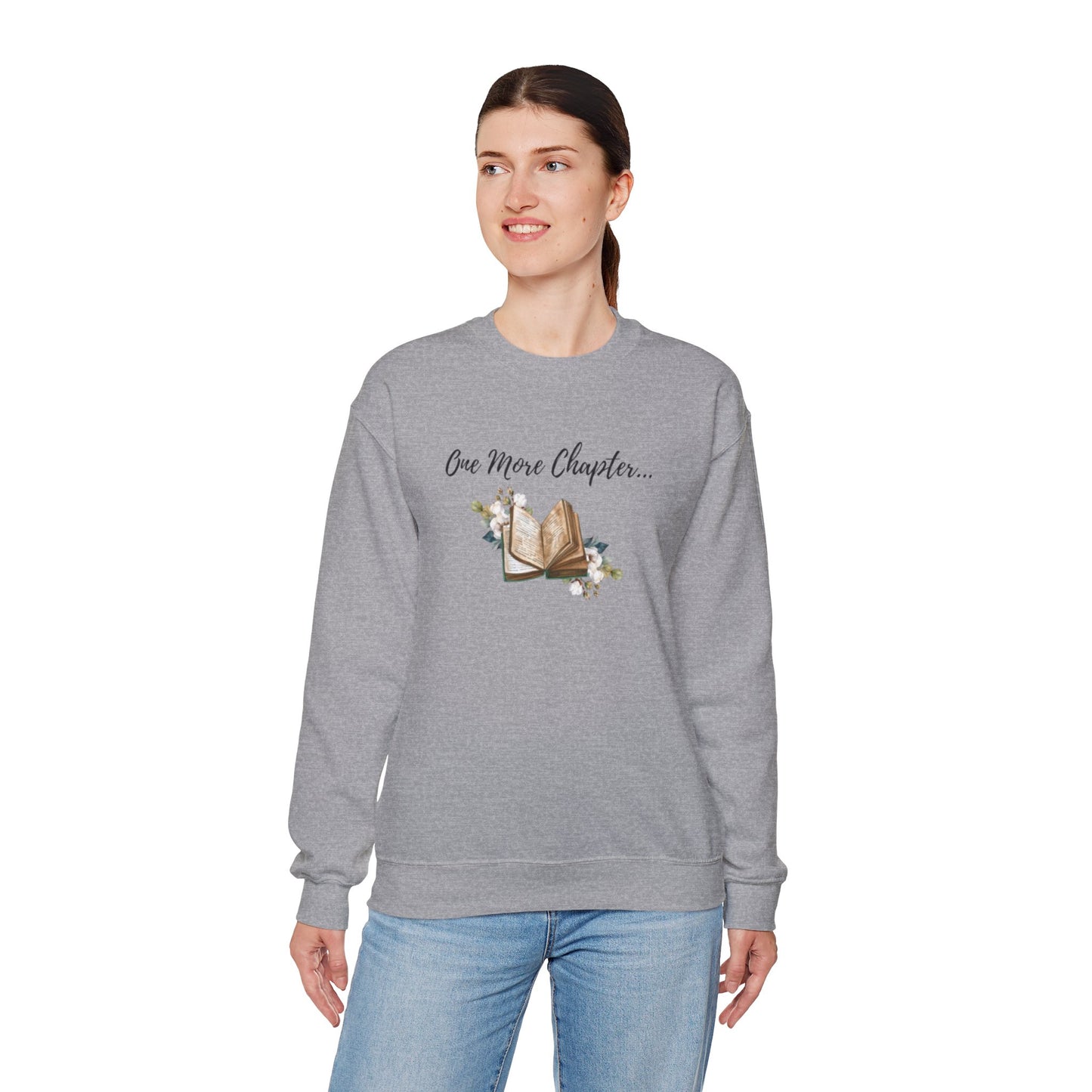 Book Lovers' Unisex Crewneck Sweatshirt - Cozy Literary Gift for Book Lovers