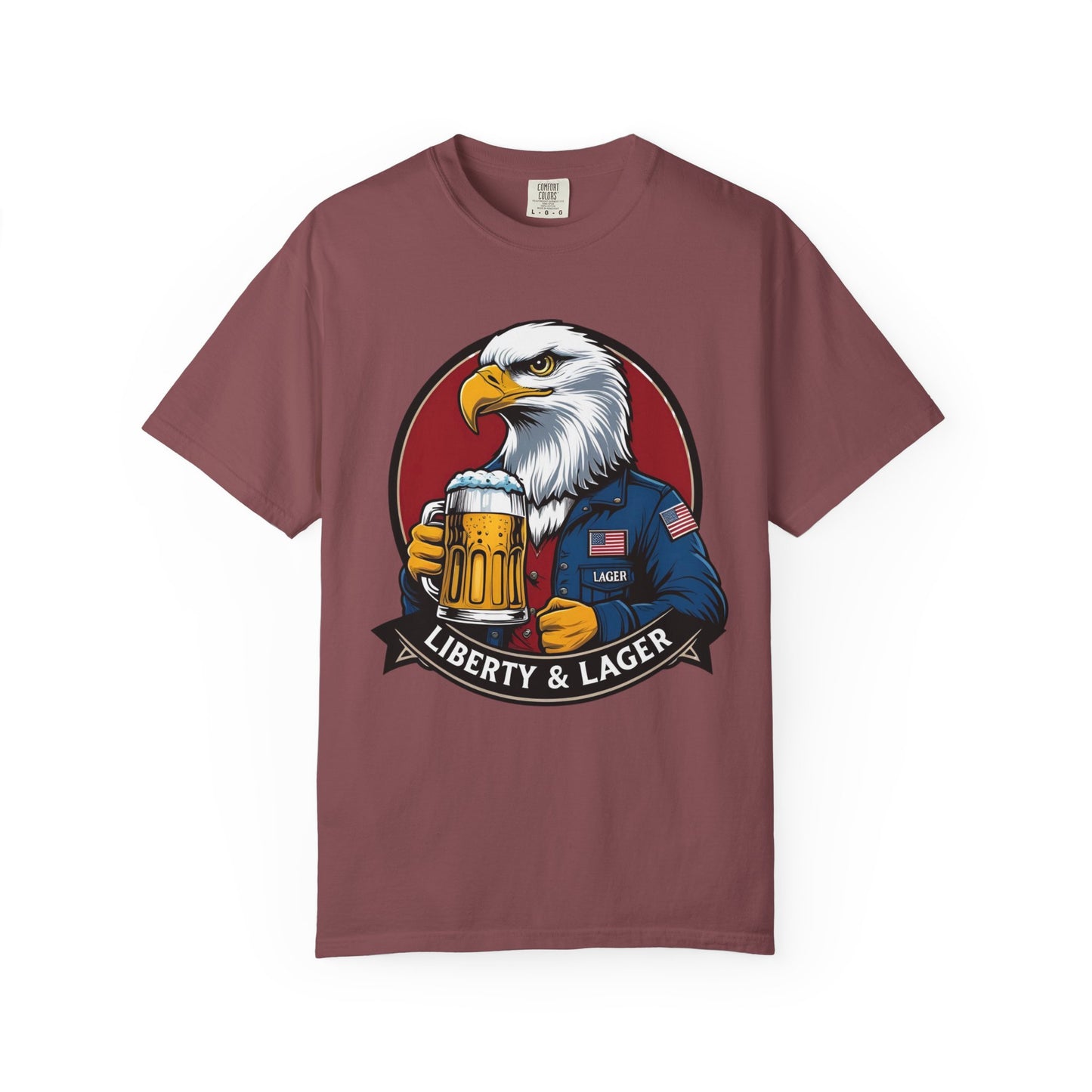 Unisex Eagle Graphic Tee - Liberty & Lager