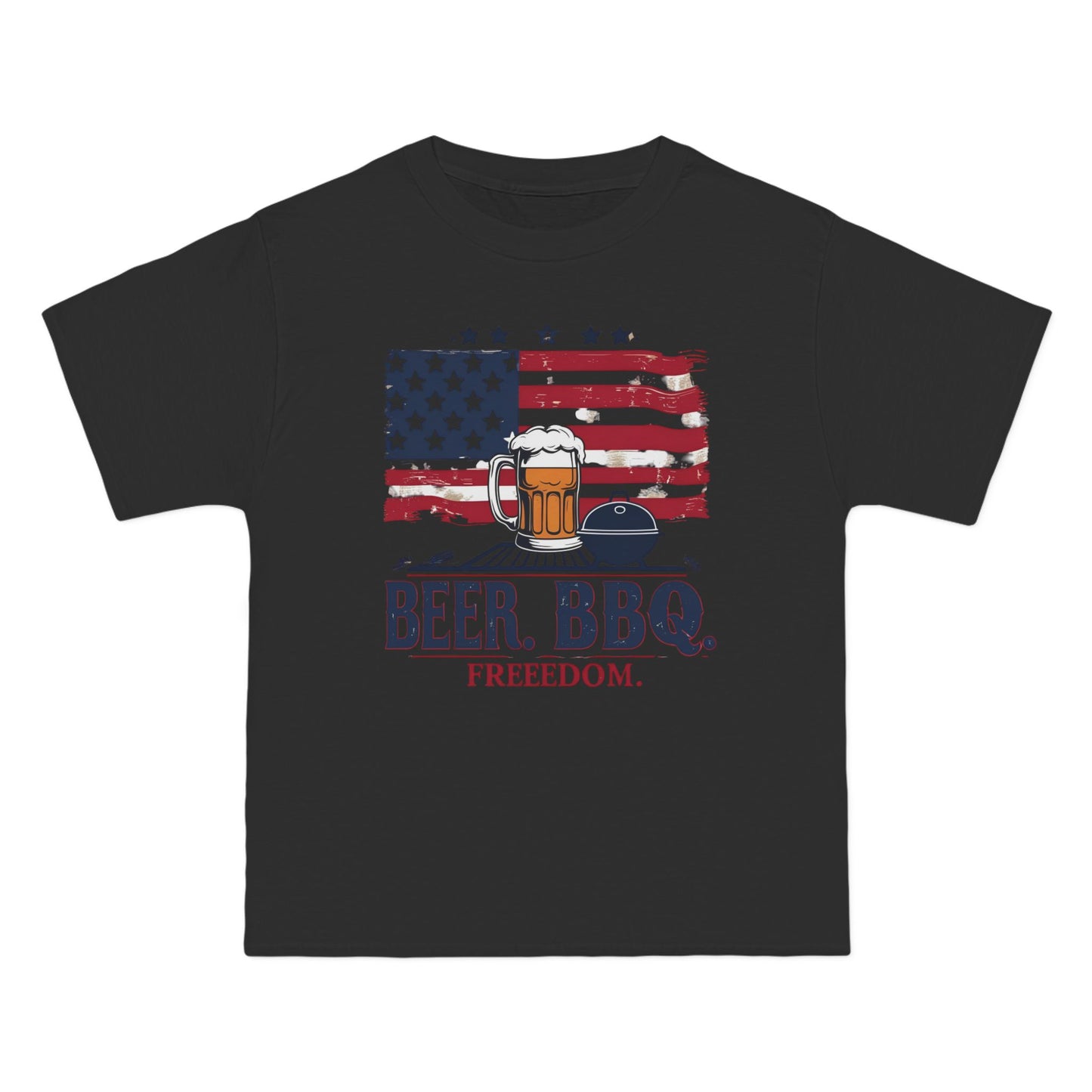 Men's T-Shirt - Round-Neck Beefy-T® Short-Sleeve Tee