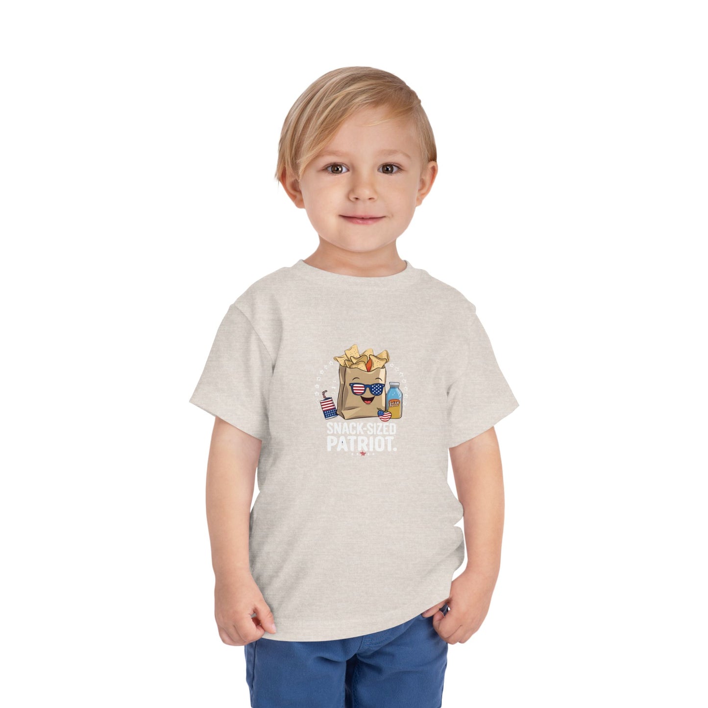 Snack-Sized Patriot Toddler Tee