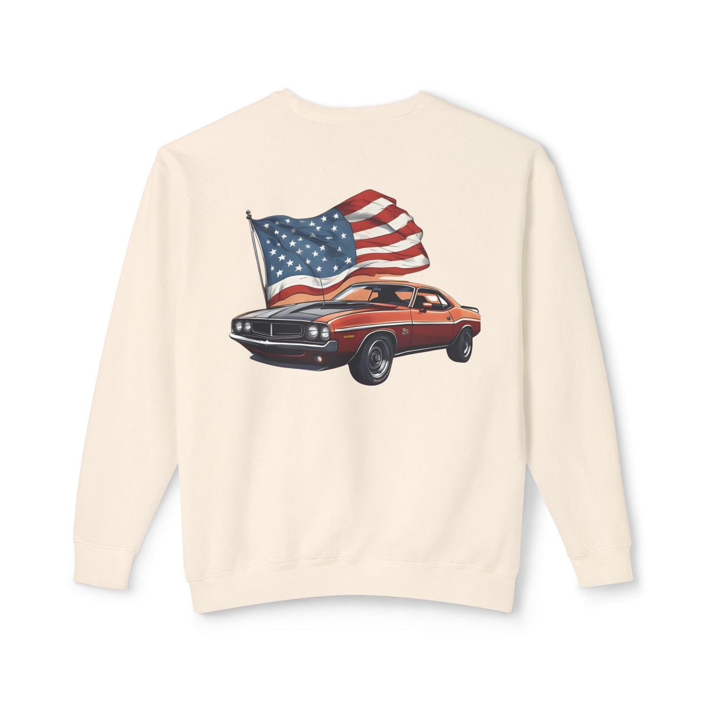 Patriotic Car Sweatshirt | Freedom Apparel