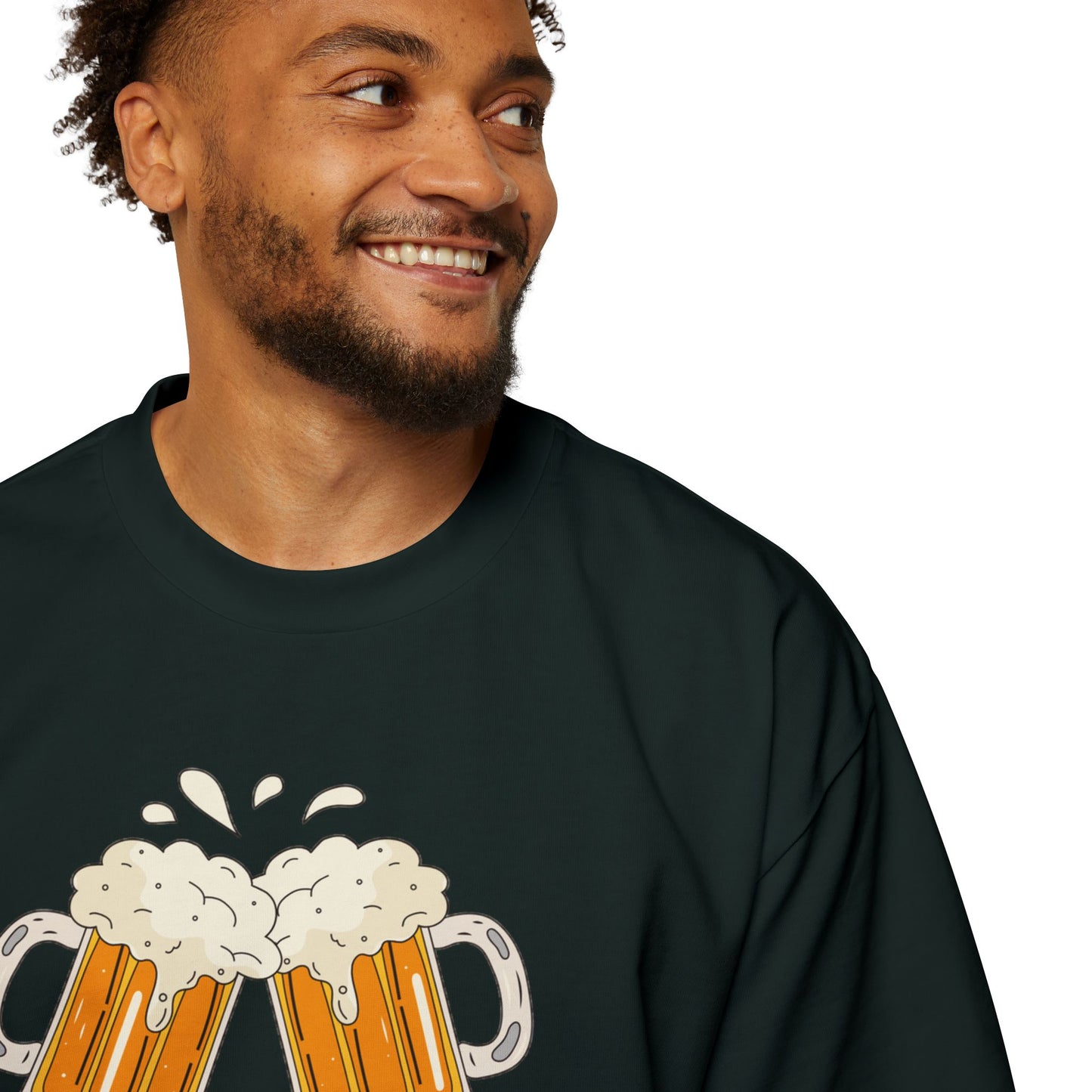 American Beer Lover's Tee | Men's Oversized Shirt
