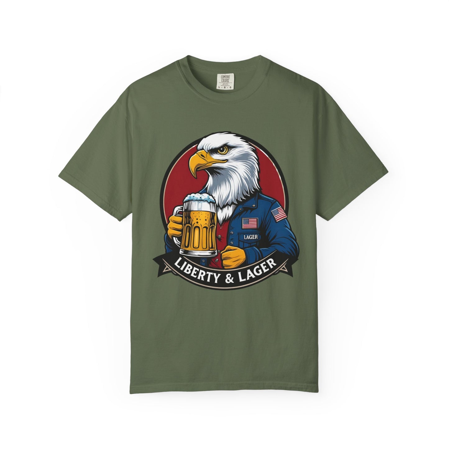Unisex Eagle Graphic Tee - Liberty & Lager