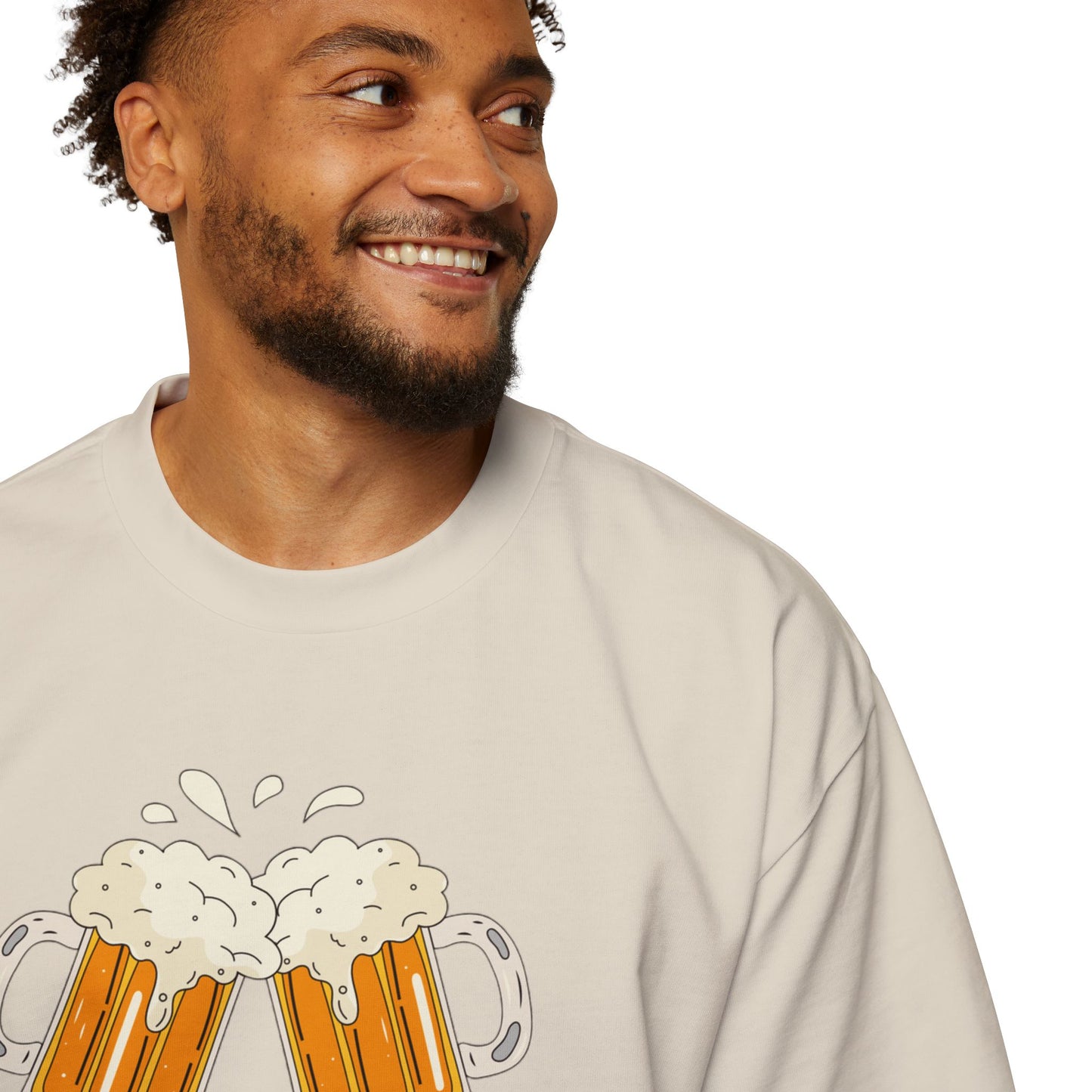 American Beer Lover's Tee | Men's Oversized Shirt