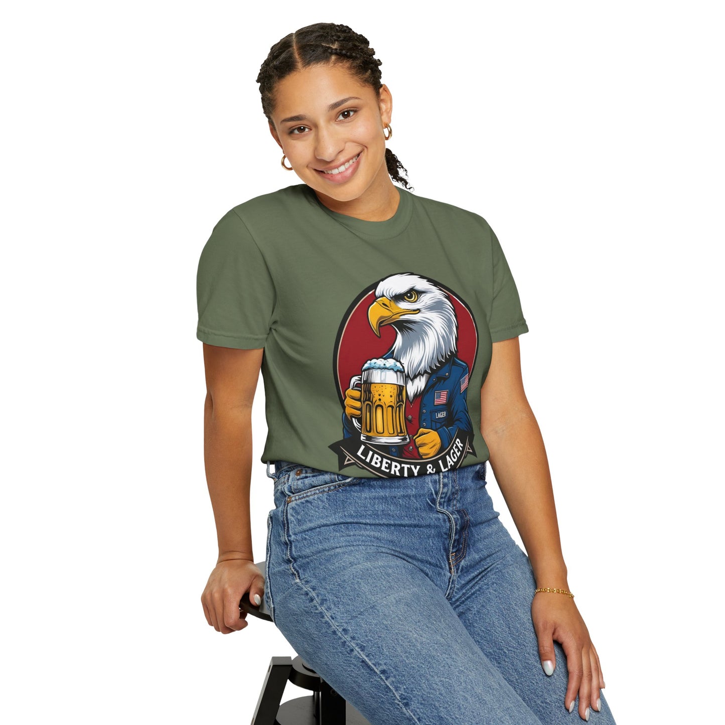 Unisex Eagle Graphic Tee - Liberty & Lager