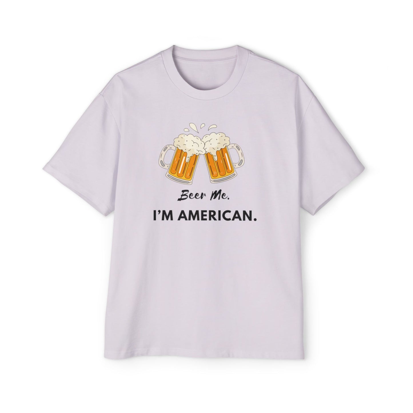 American Beer Lover's Tee | Men's Oversized Shirt