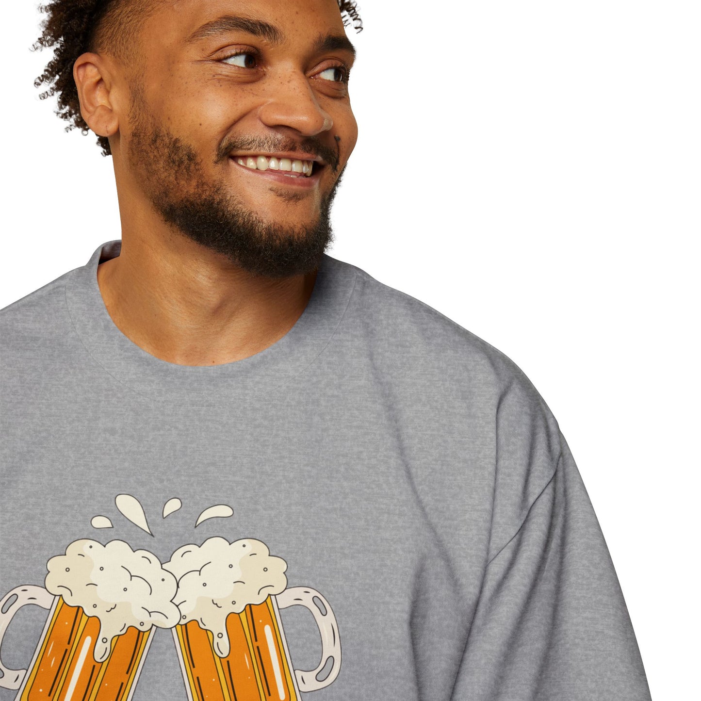 American Beer Lover's Tee | Men's Oversized Shirt