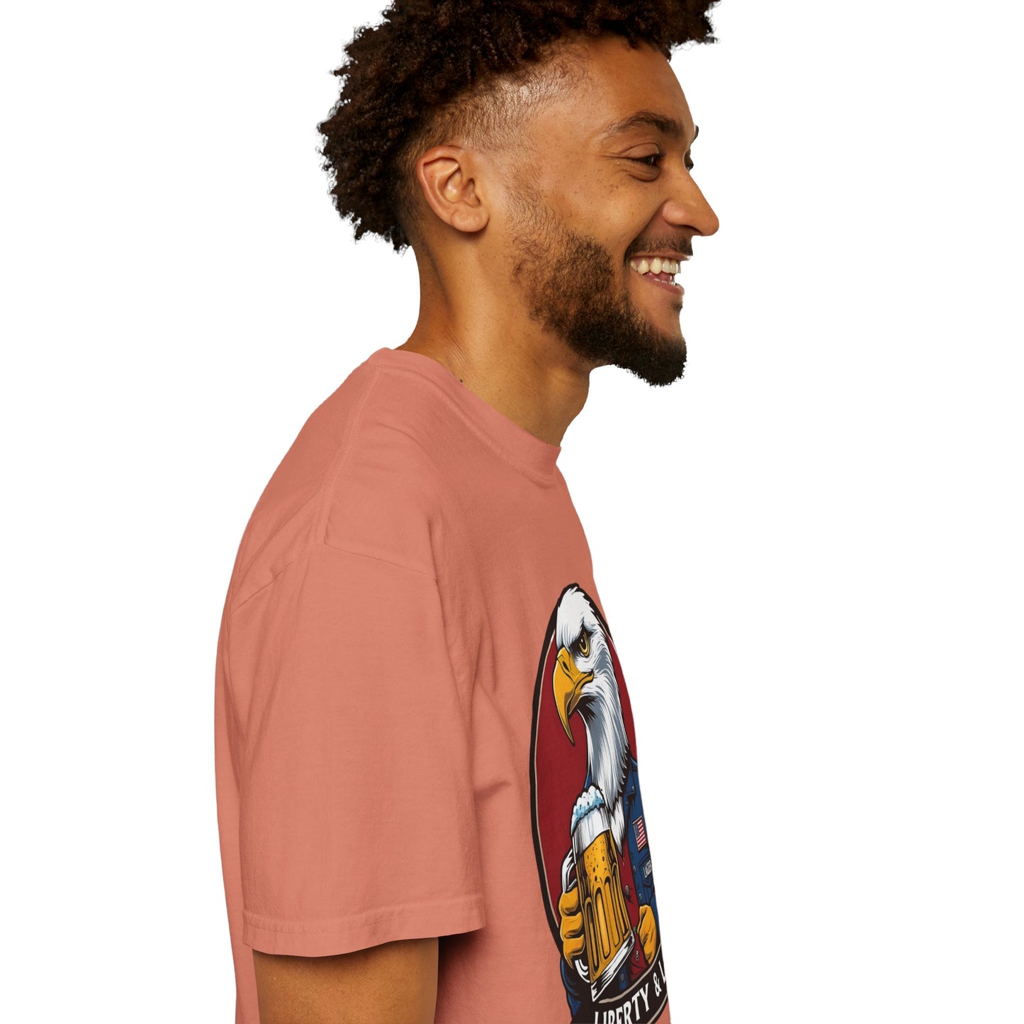 Unisex Eagle Graphic Tee - Liberty & Lager