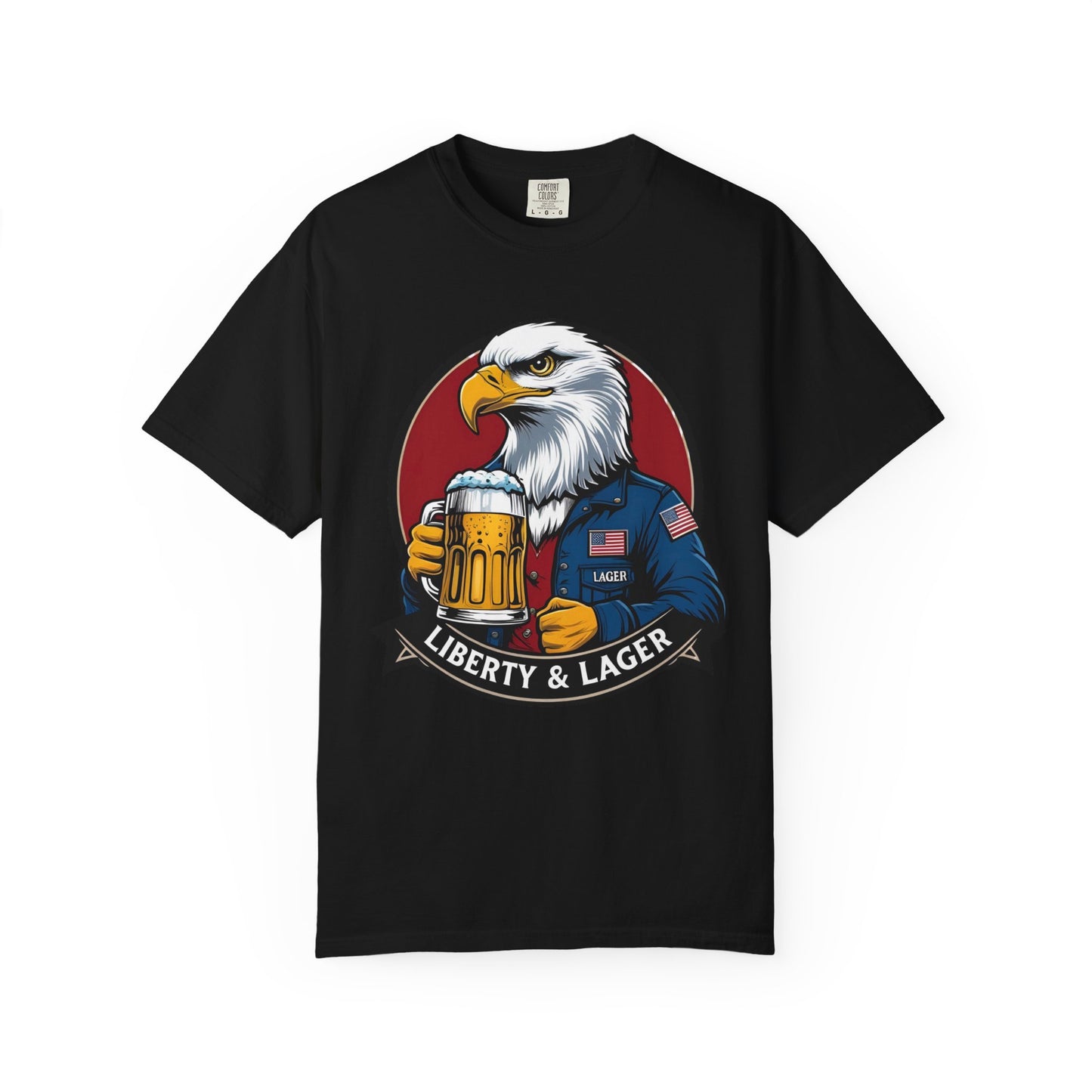 Unisex Eagle Graphic Tee - Liberty & Lager