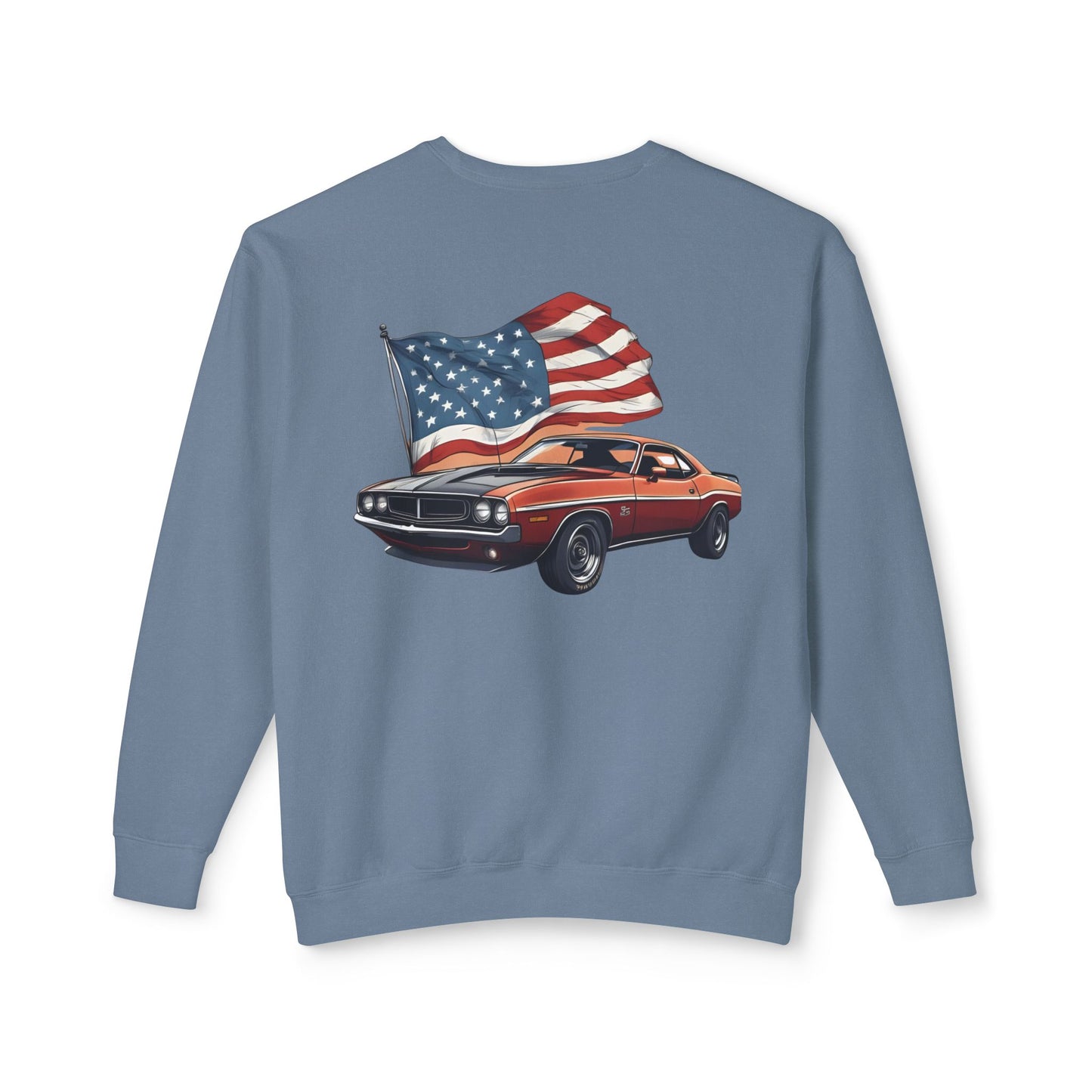 Patriotic Car Sweatshirt | Freedom Apparel