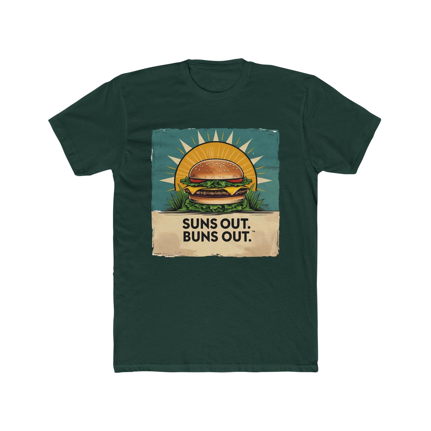 Suns Out Buns Out Round-Neck Tee