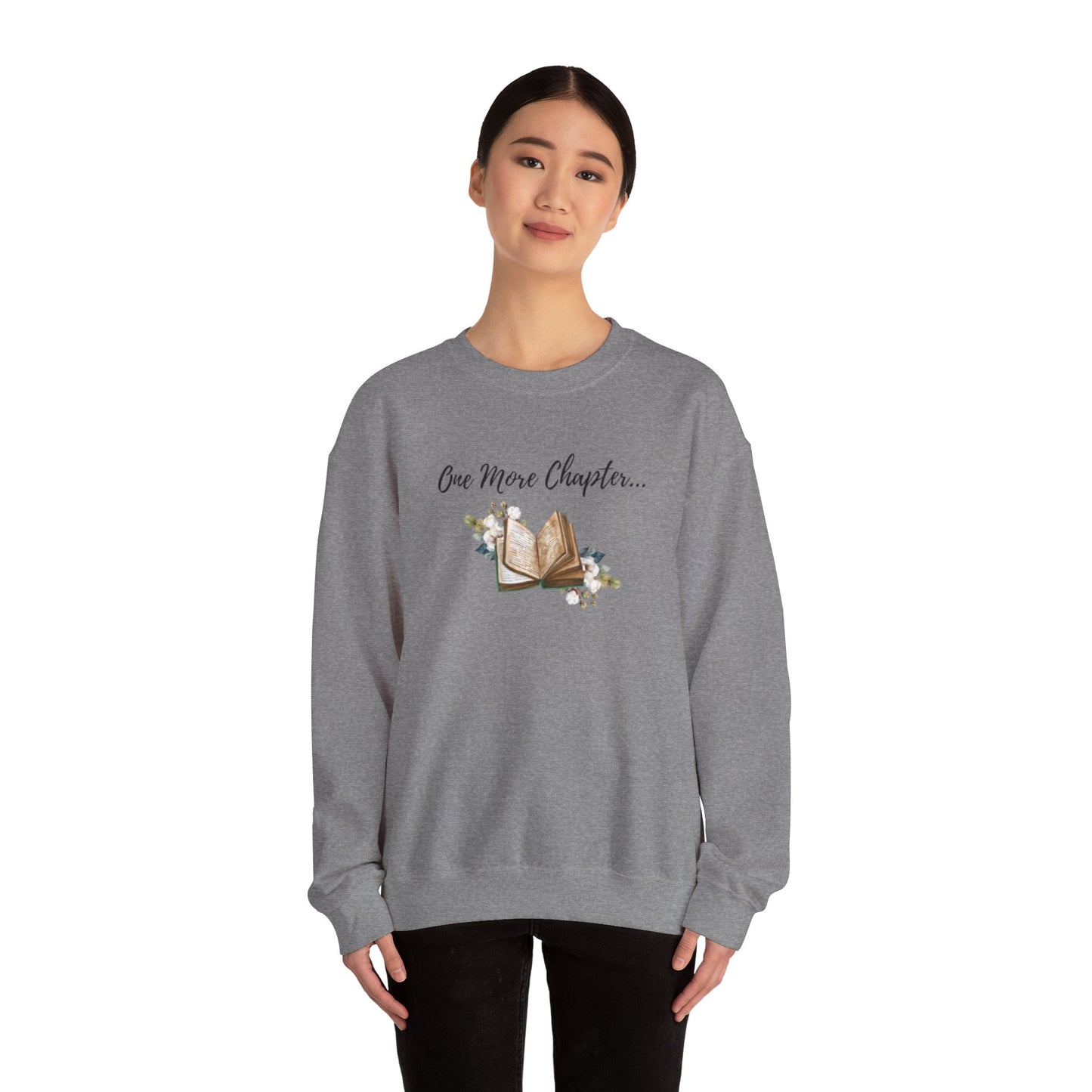 Book Lovers' Unisex Crewneck Sweatshirt - Cozy Literary Gift for Book Lovers