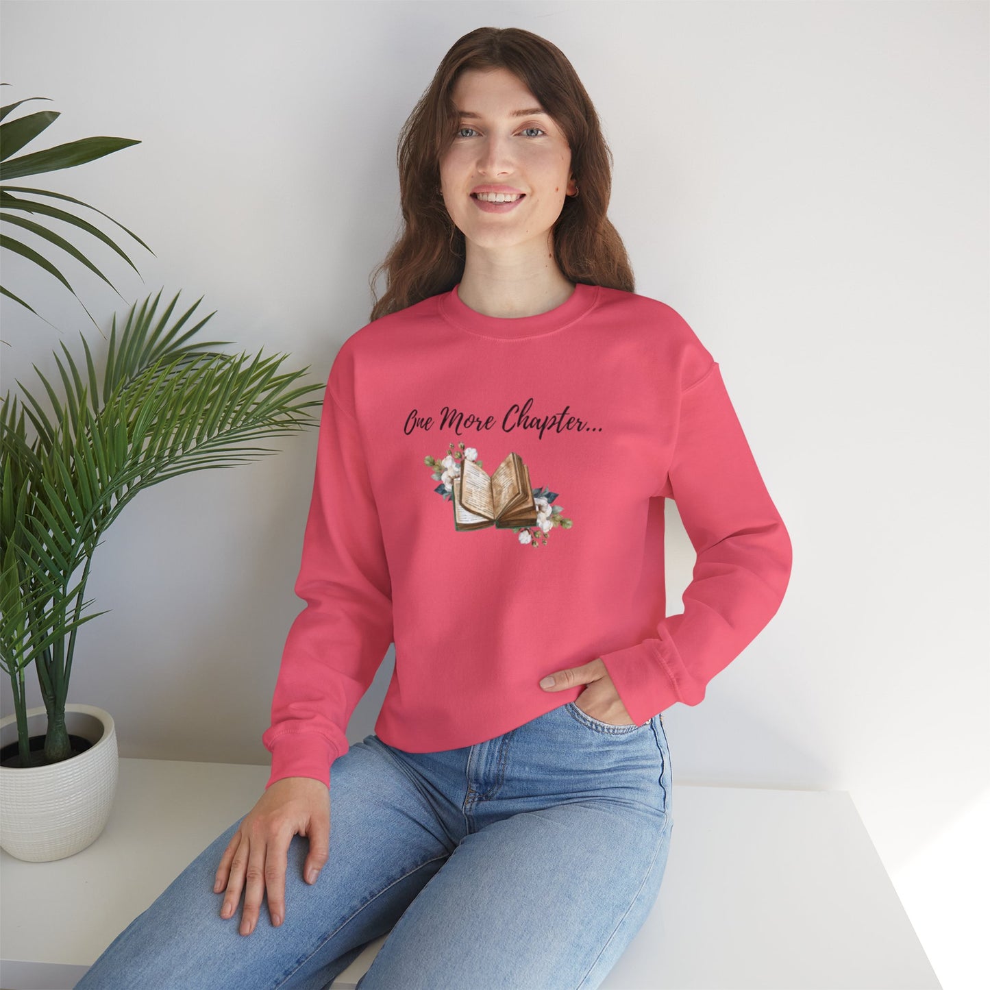 Book Lovers' Unisex Crewneck Sweatshirt - Cozy Literary Gift for Book Lovers