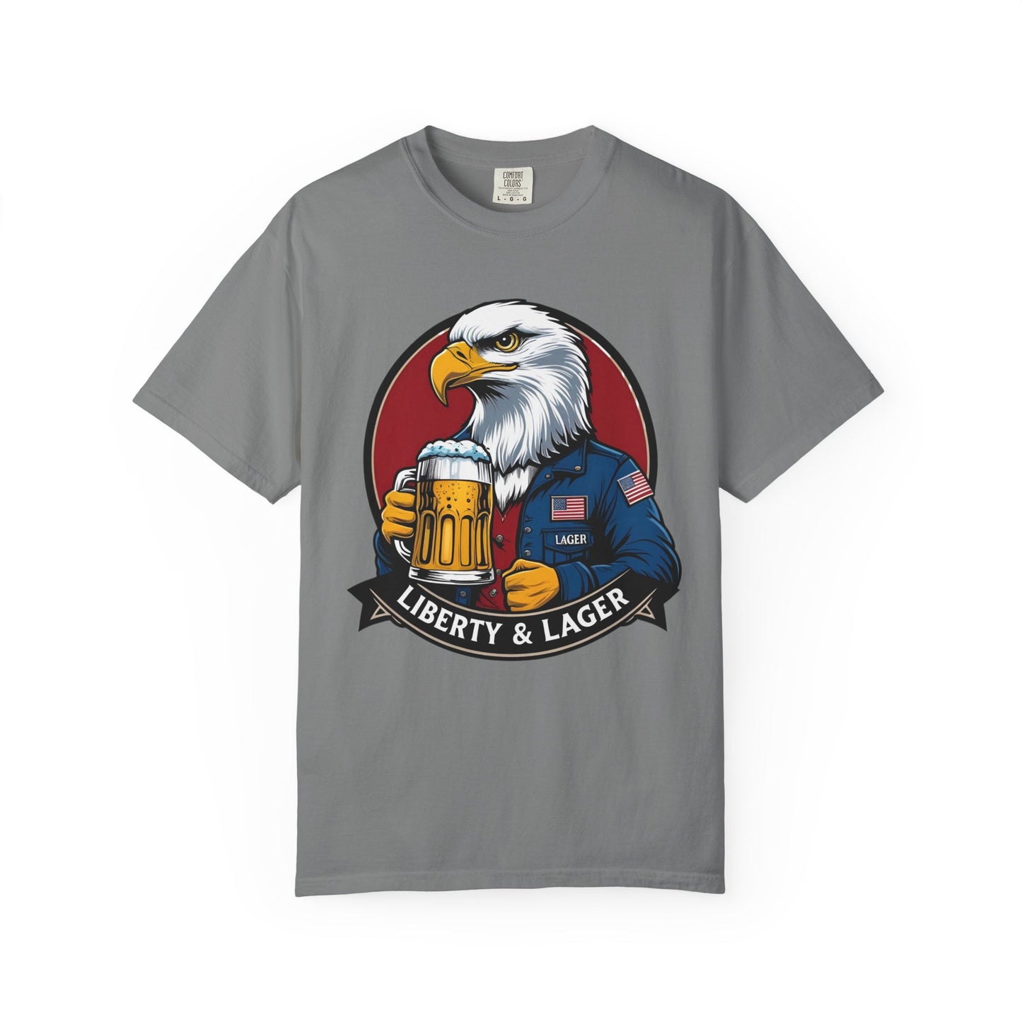 Unisex Eagle Graphic Tee - Liberty & Lager