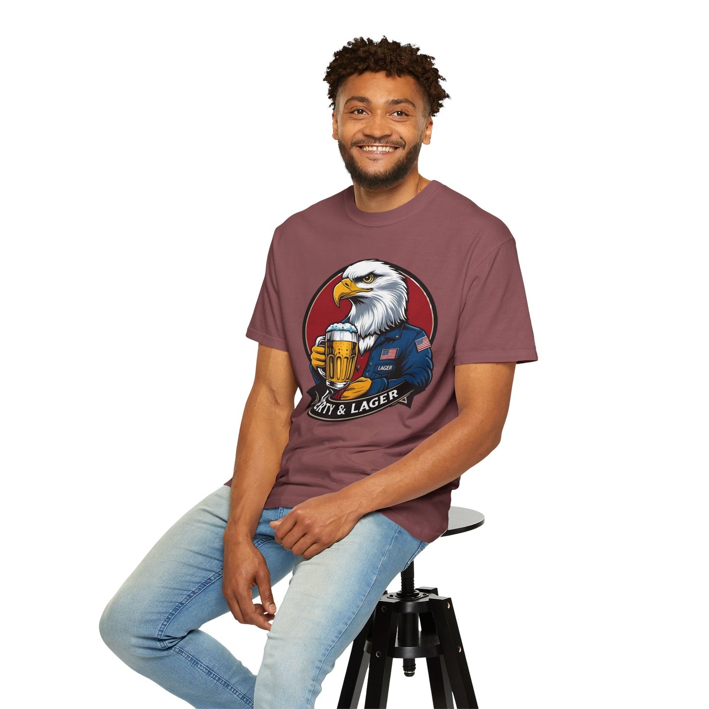 Unisex Eagle Graphic Tee - Liberty & Lager