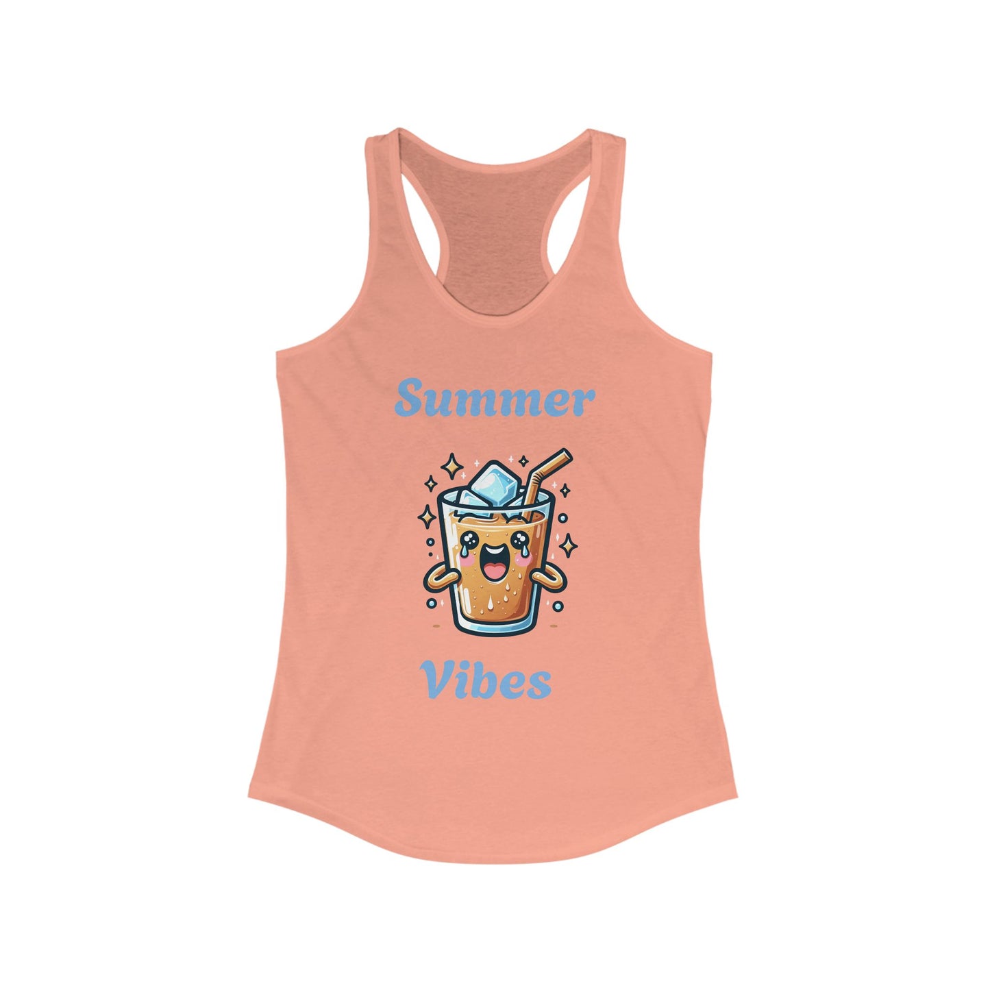 Summer Vibes Women's Tank Top | Cute Summer Apparel, Beachwear, Vacation Outfit, Summer Clothing