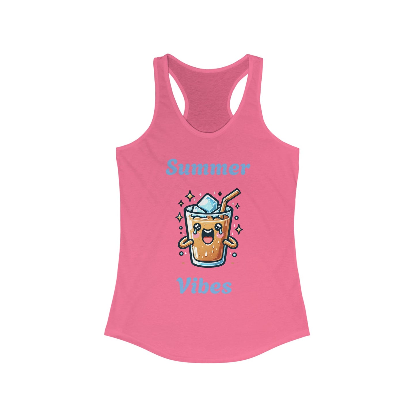 Summer Vibes Women's Tank Top | Cute Summer Apparel, Beachwear, Vacation Outfit, Summer Clothing