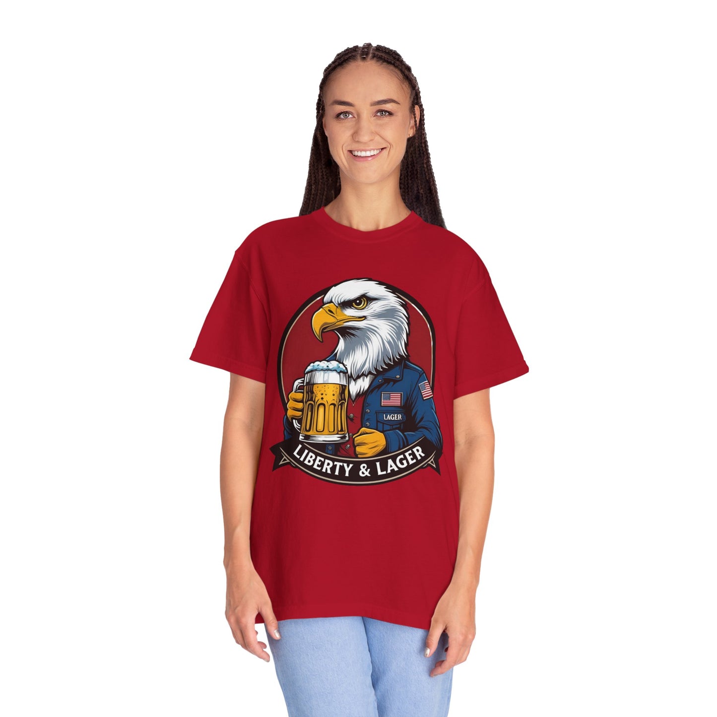 Unisex Eagle Graphic Tee - Liberty & Lager